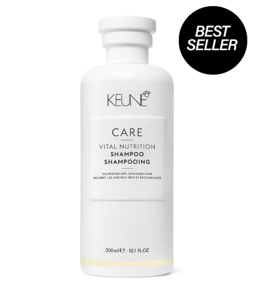 Keune Care Vital Nutrition Shampoo: Feuchtigkeitsspendendes Shampoo für trockenes Haar. Bietet essentielle Haarpflege für gesünderes, stärkeres Haar..